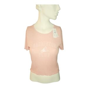 AE Graphic Baby Tee American Eagle Comfy Cropped Waffle Knit New Medium